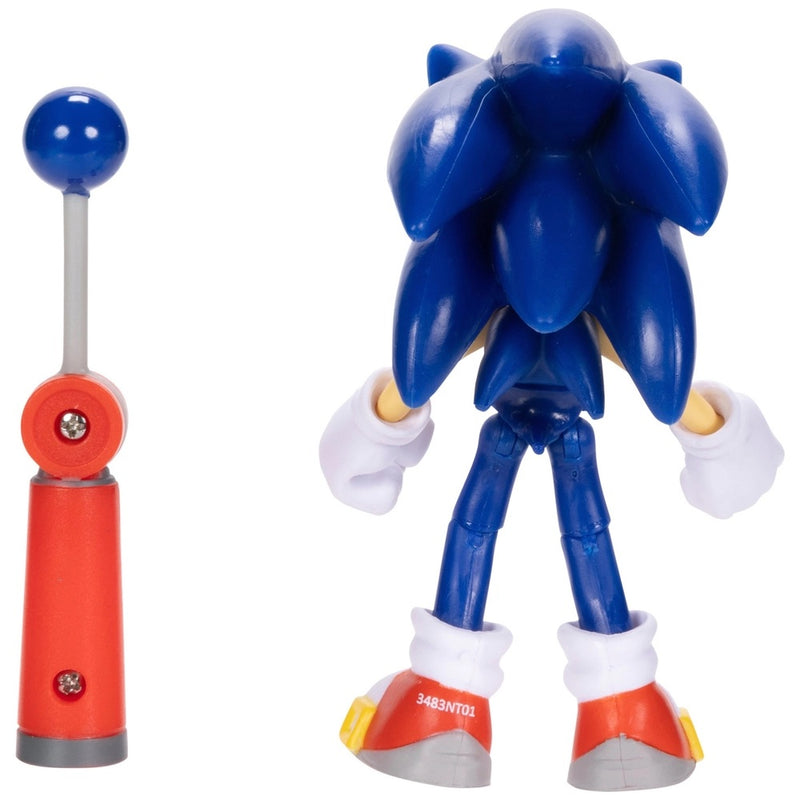 Sonic The Hedgehog 10cm Modern Sonic with Blue Checkpoint accessory