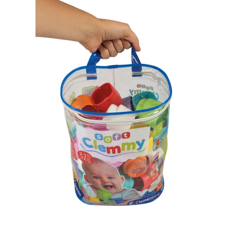 Clementoni Soft Clemmy 32 Soft Blocks Bag