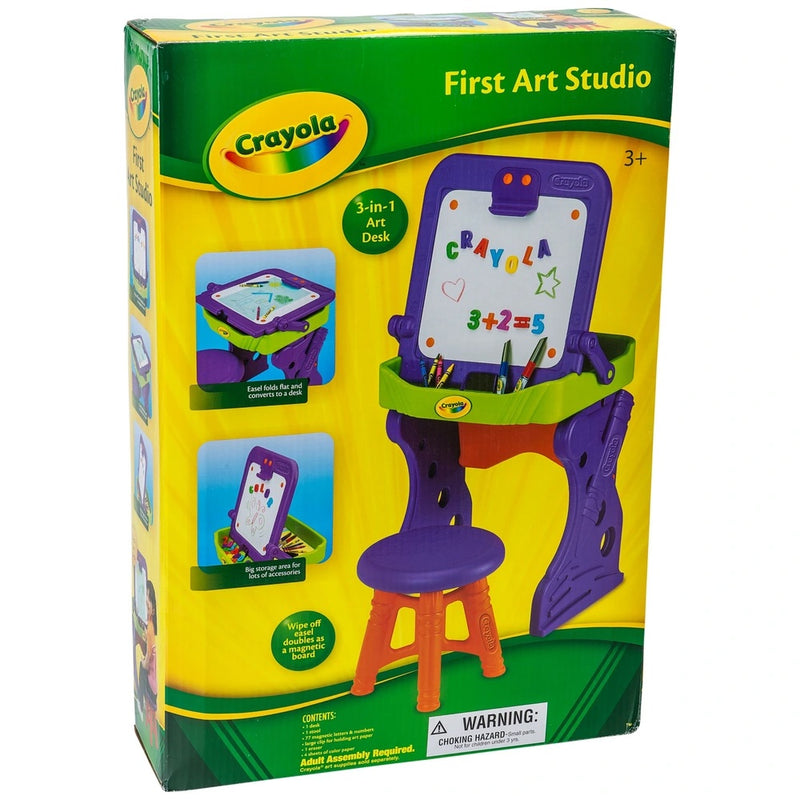 Crayola My First Art Studio Desk and Easel