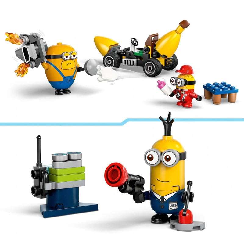 LEGO Despicable Me 75580 Minions and Banana Car Toy Set