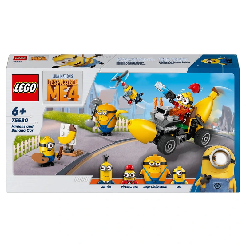 LEGO Despicable Me 75580 Minions and Banana Car Toy Set