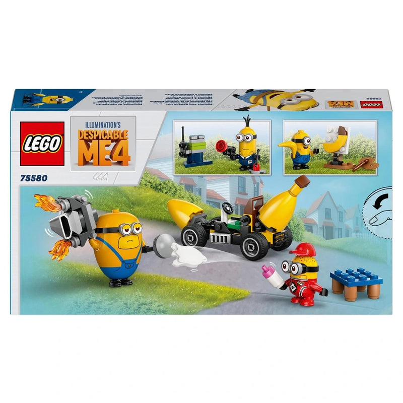 LEGO Despicable Me 75580 Minions and Banana Car Toy Set