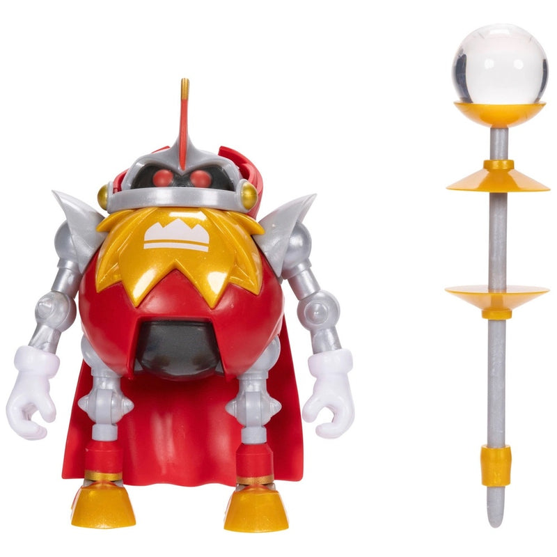 Sonic The Hedgehog 10cm Figure Heavy King Eggrobo with Sceptre Accessory