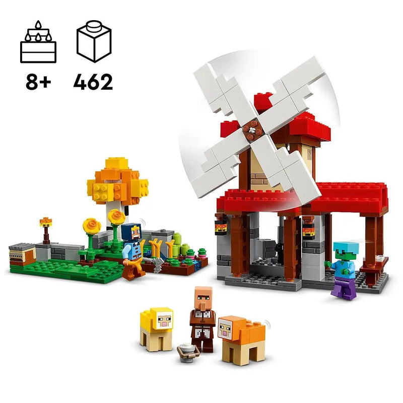 LEGO Minecraft 21262 The Windmill Farm Set