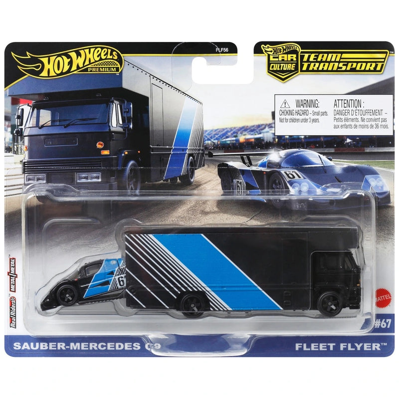 Hot Wheels: Team Transport 67 – Sauber-Mercedes C9 and Fleet Flyer