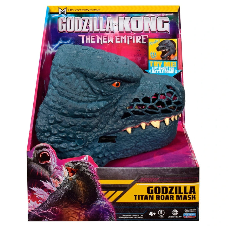 Monsterverse Godzilla x Kong: The New Empire Godzilla Titan Roar Mask