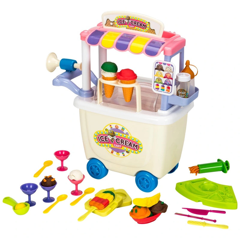 Fun Dough Ice Cream Cart Playset