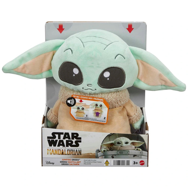 Star Wars Jumping Grogu Feature Plush Toy