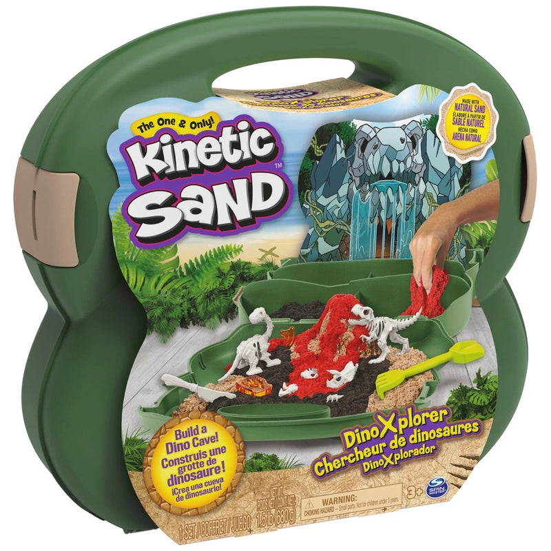 Kinetic Sand Dino Xplorer Playset