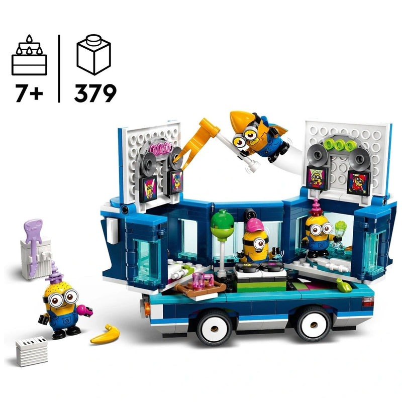 LEGO Despicable Me 75581 Minions’ Music Party Bus Toy Set