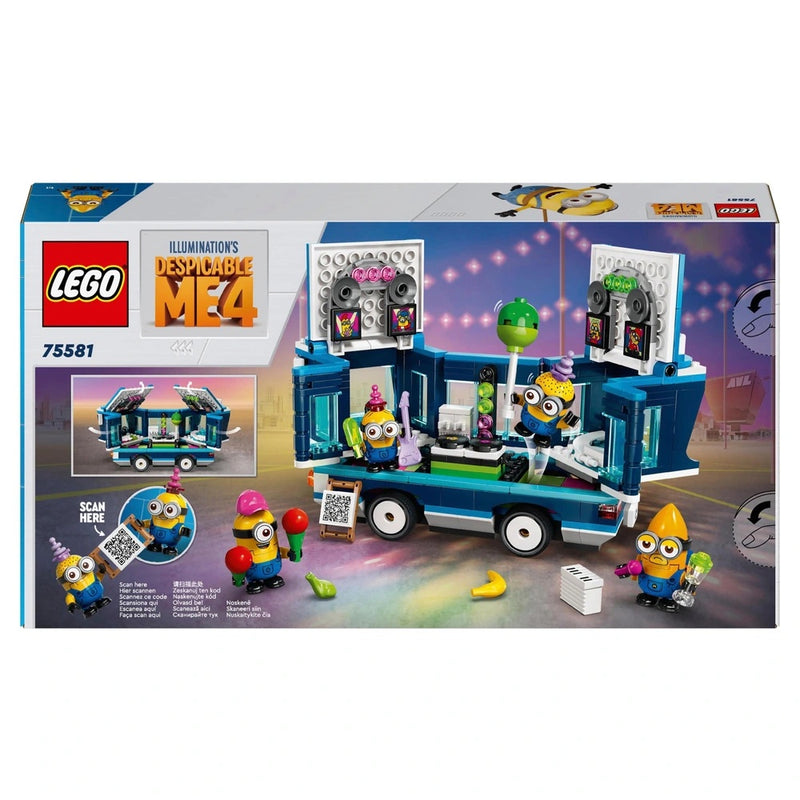 LEGO Despicable Me 75581 Minions’ Music Party Bus Toy Set