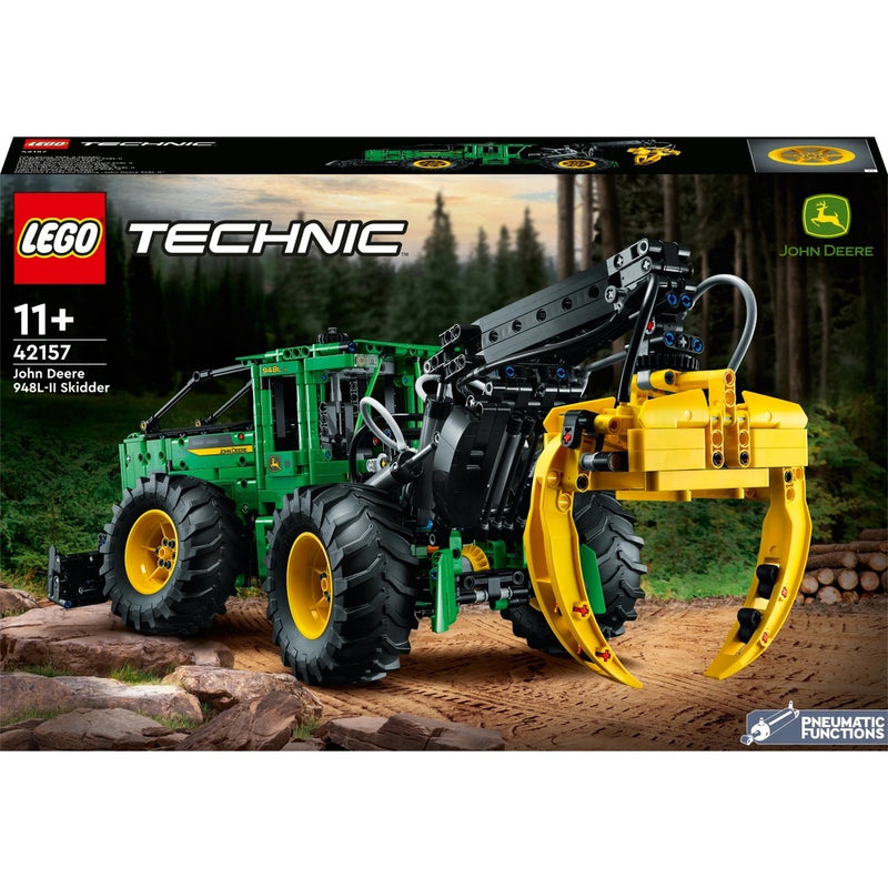 LEGO Technic 42157 John Deere 948L-II Skidder Vehicle Set