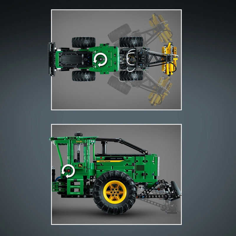 LEGO Technic 42157 John Deere 948L-II Skidder Vehicle Set