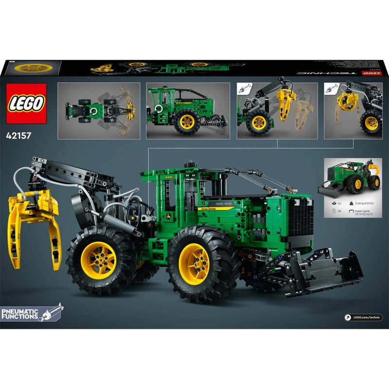 LEGO Technic 42157 John Deere 948L-II Skidder Vehicle Set