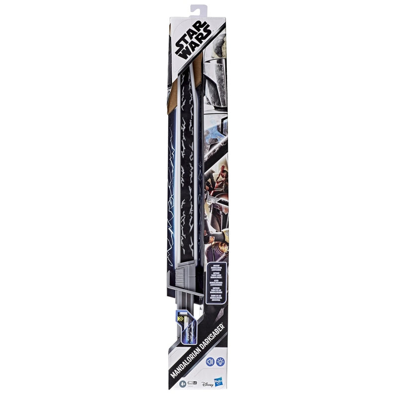 Star Wars The Mandalorian Darksaber Lightsaber with Electronic Lights and Sounds