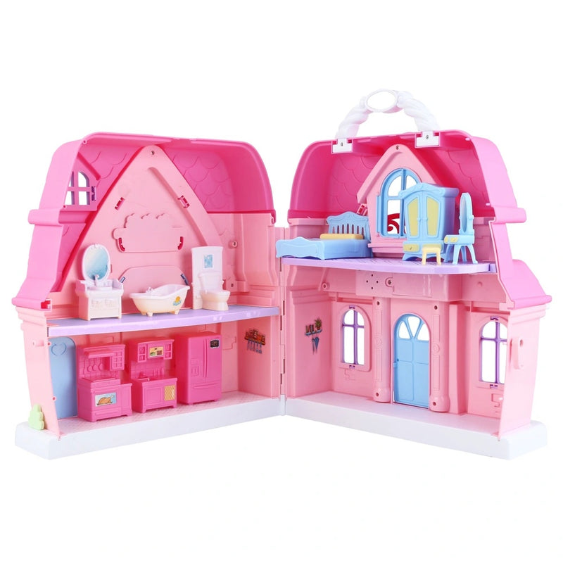 My Dream Mansion Foldable Dollhouse with Accessories