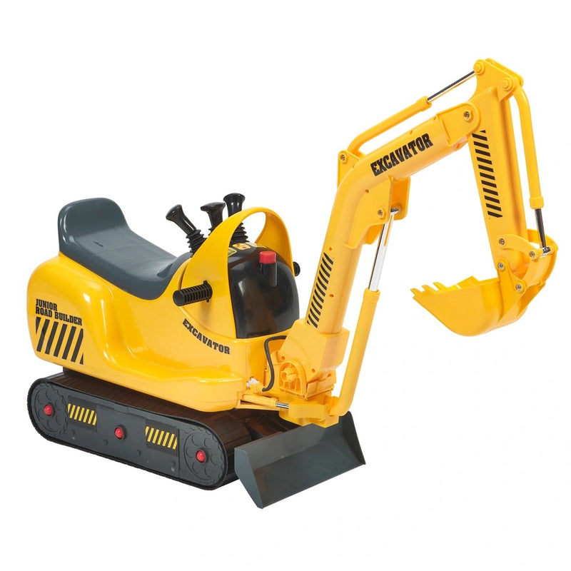 Micro Excavator and Hard Hat