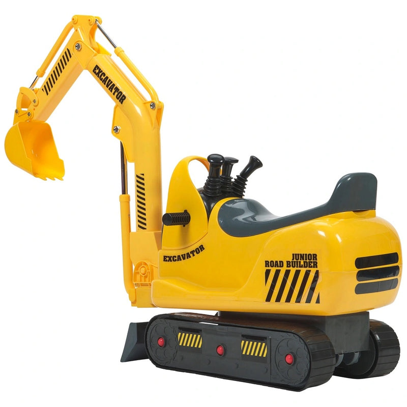 Micro Excavator and Hard Hat