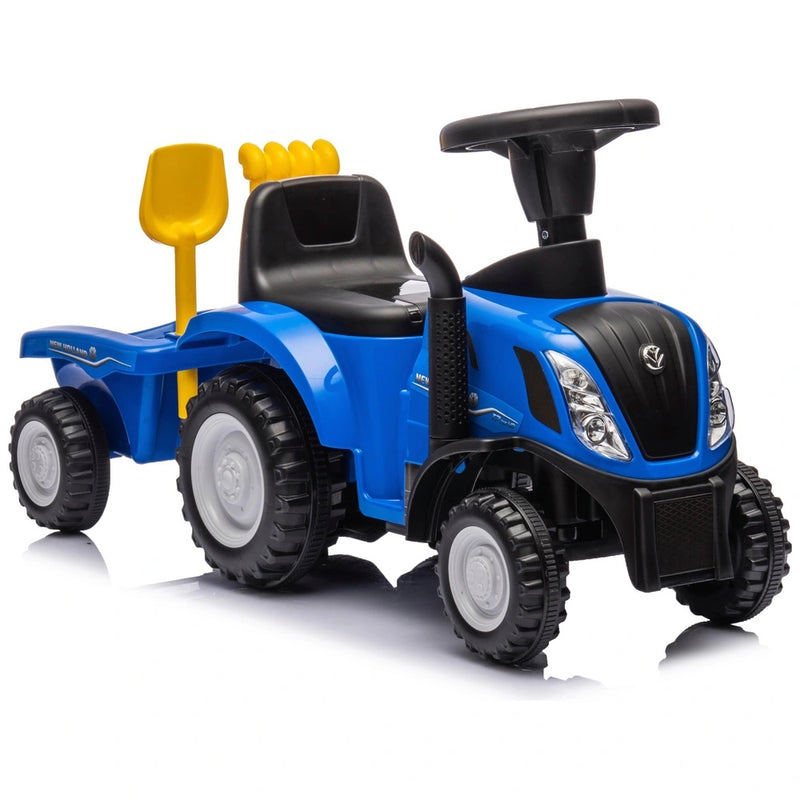 New Holland T7 Tractor Ride-On with Trailer & Accessories