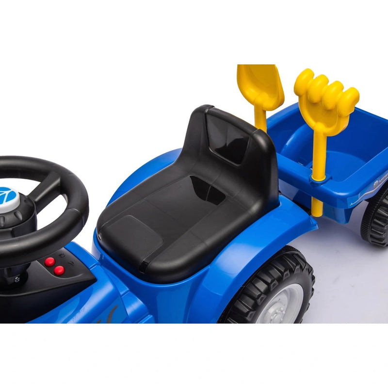 New Holland T7 Tractor Ride-On with Trailer & Accessories