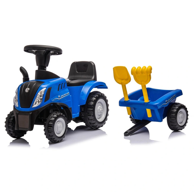 New Holland T7 Tractor Ride-On with Trailer & Accessories