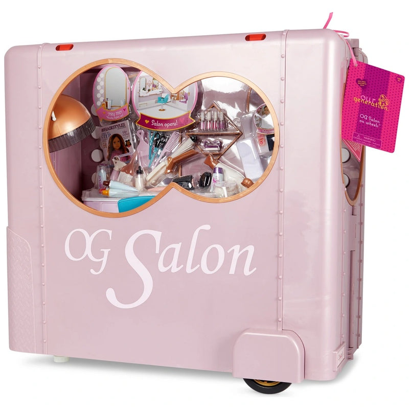 Our Generation Hair Salon on Wheels Set