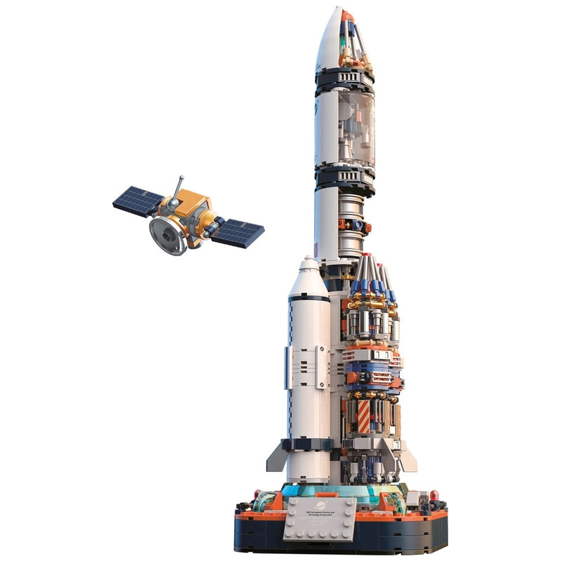 Build-It Space Rocket Set – 863 Pieces of Interstellar Adventure