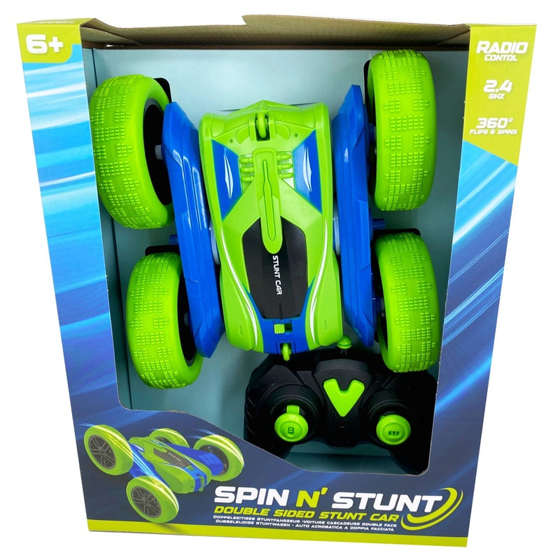 Spin n Stunt Remote Control Car 1:24 Spins and Double-sided Flips