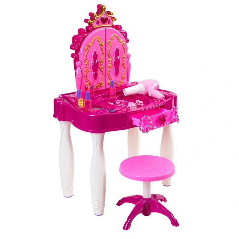 Kids Vanity Table with Lights and Sounds