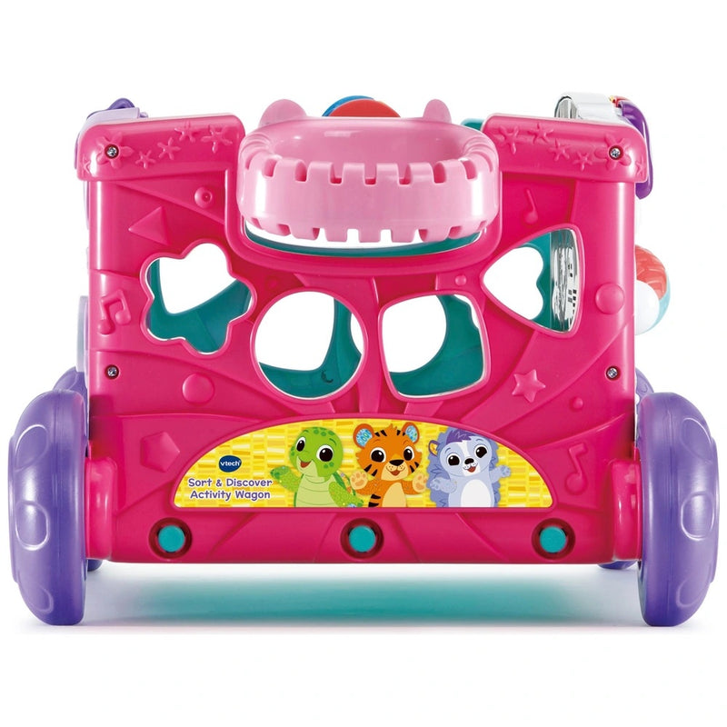 VTech Sort & Discover Activity Wagon Pink