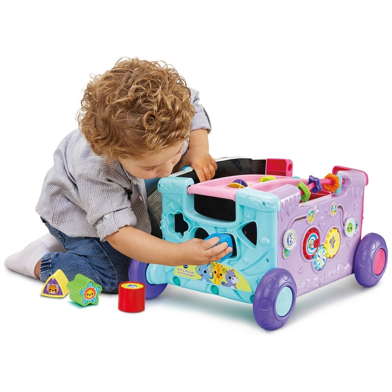 VTech Sort & Discover Activity Wagon Pink