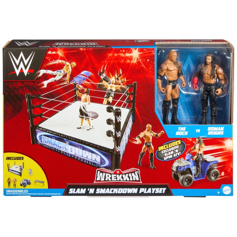 WWE Wrekkin Slam ‘N Smackdown Playset