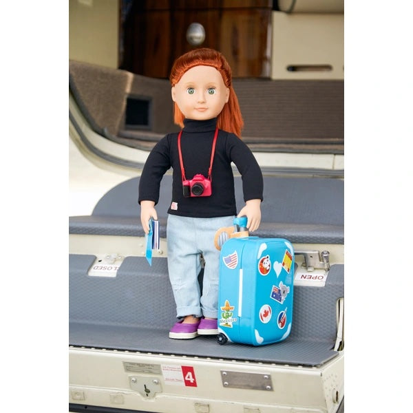 Our Generation Well Travelled Luggage Set