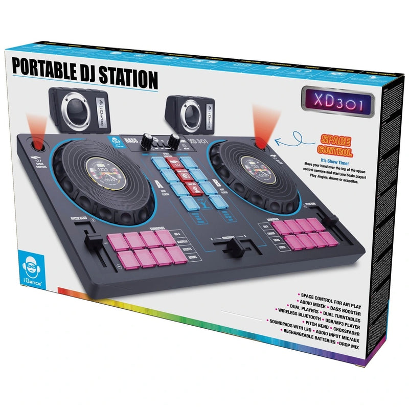 iDance XD-301 DJ Station with 2 Speakers