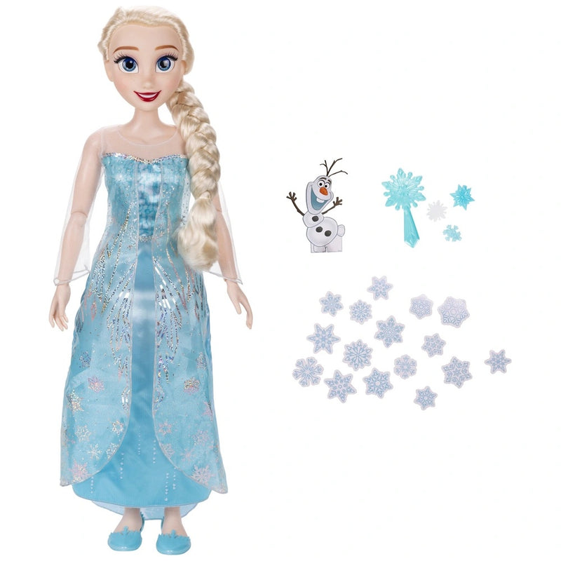 Frozen Ice Powers Playdate 81cm Elsa Posable Doll