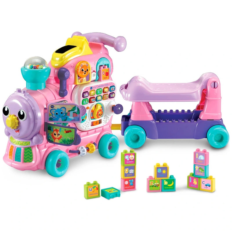 VTech 4-in-1 Alphabet Train Pink