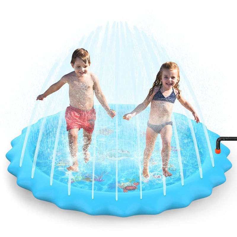 Sprinkle and Splash Water Play Mat - Inflatable Water Toy for Kids