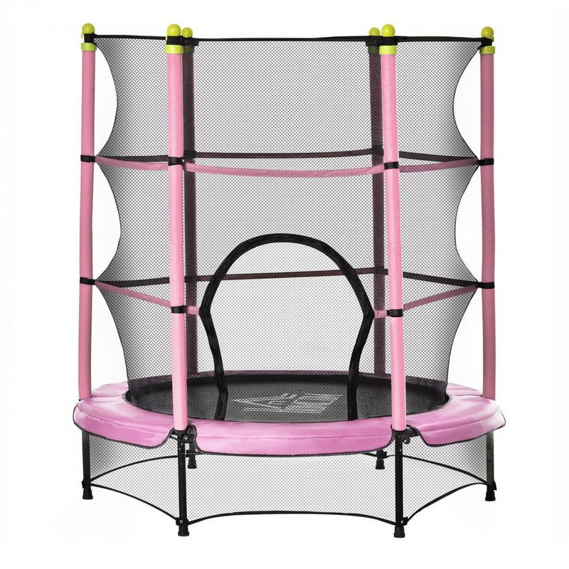 5.2FT Kids Trampoline with Safety Enclosure