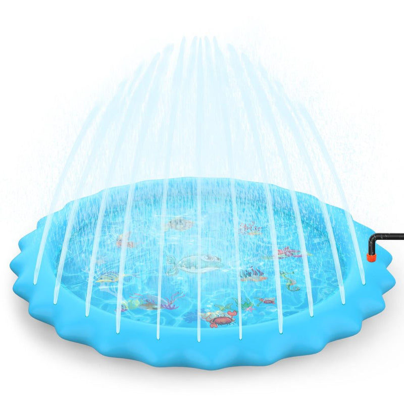 Sprinkle and Splash Water Play Mat - Inflatable Water Toy for Kids