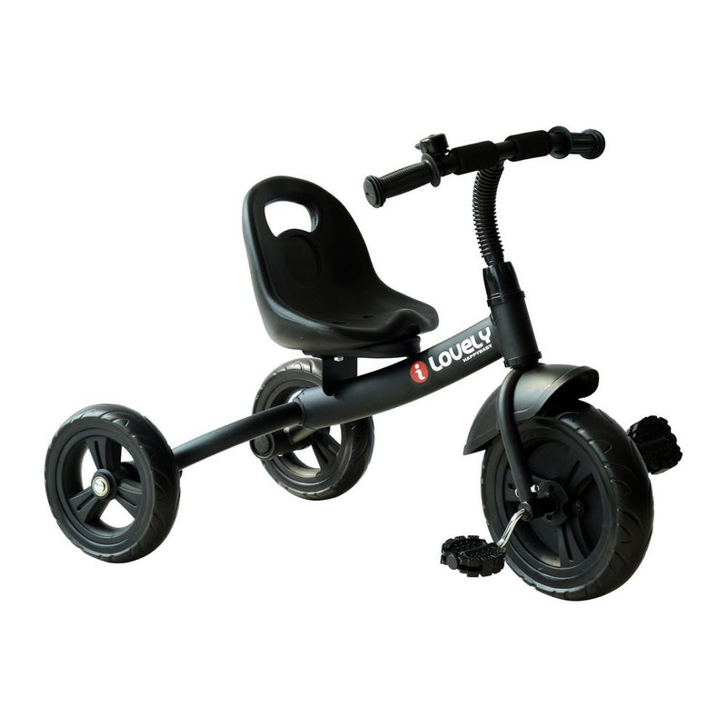 Baby Kids Children Toddler Tricycle Ride on Trike W/ 3 Wheels Black