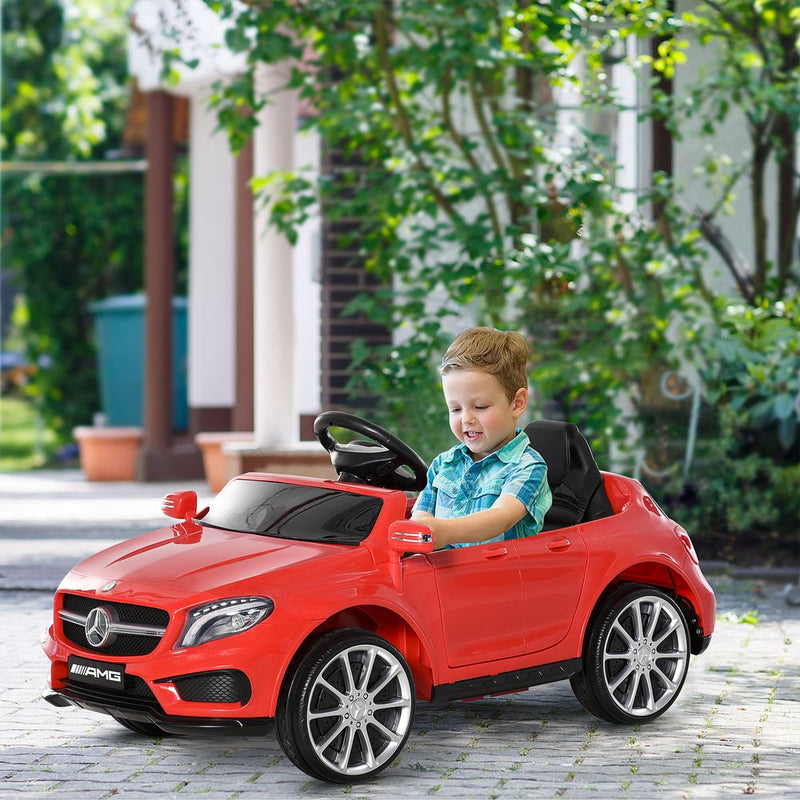 6V Licensed Mercedes Benz Kids Ride On Car with Remote Light Music