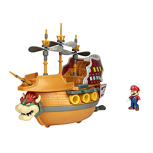 Nintendo Super Mario Deluxe Bowser's Airship Playset