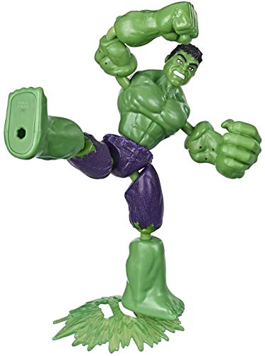 Bend and Flex Hulk 15cm Bendable Action Figure Marvel Avengers - Deriax Toys