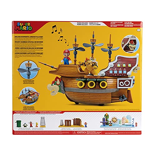 Nintendo Super Mario Deluxe Bowser's Airship Playset