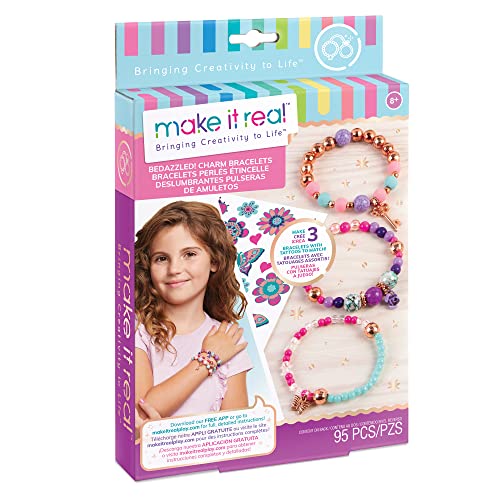 Make It Real – Bedazzled! Charm Bracelets - Deriax Toys