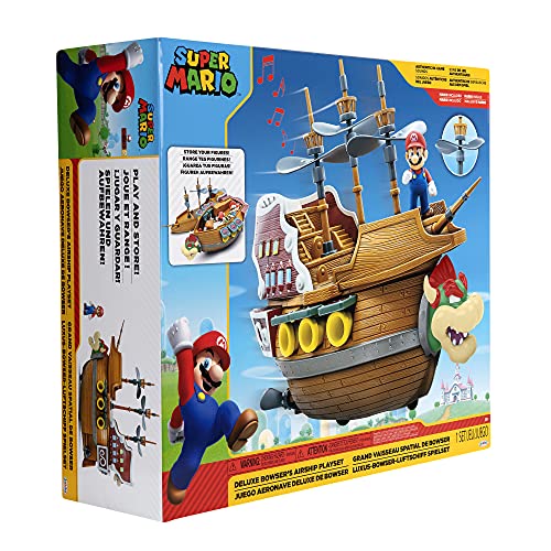 Nintendo Super Mario Deluxe Bowser's Airship Playset