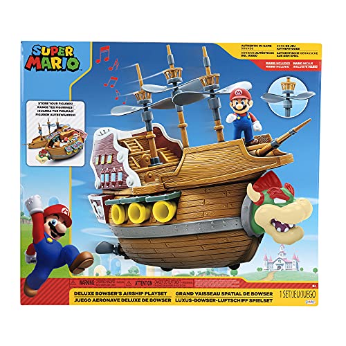 Nintendo Super Mario Deluxe Bowser's Airship Playset