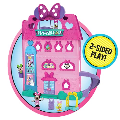 Disney Minnie Mouse Bow-Tel Hotel Dollhouse Playset