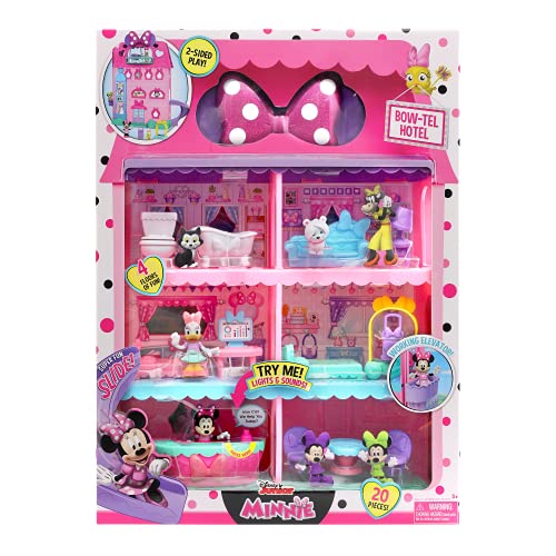 Disney Minnie Mouse Bow-Tel Hotel Dollhouse Playset