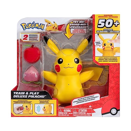 Pokémon Train and Play Deluxe Pikachu Toy